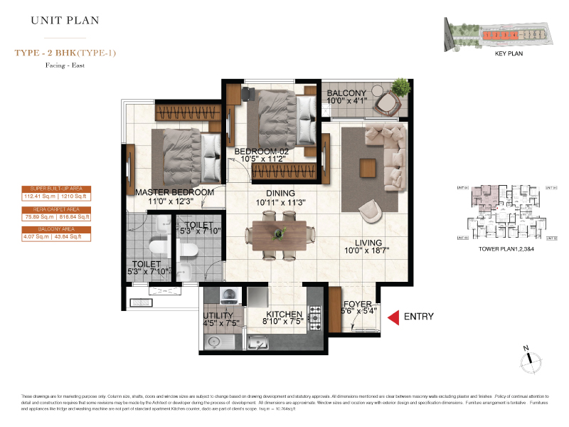 Shriram Codename The One Floor Plan